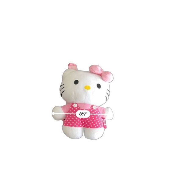 Hello Kitty Sanrio Plush Stuffed Backpack - Picture 2 of 12
